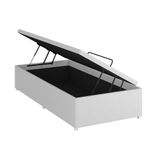 Cama Box Baú Solteiro Physical White (88x188x25) - Ortobom