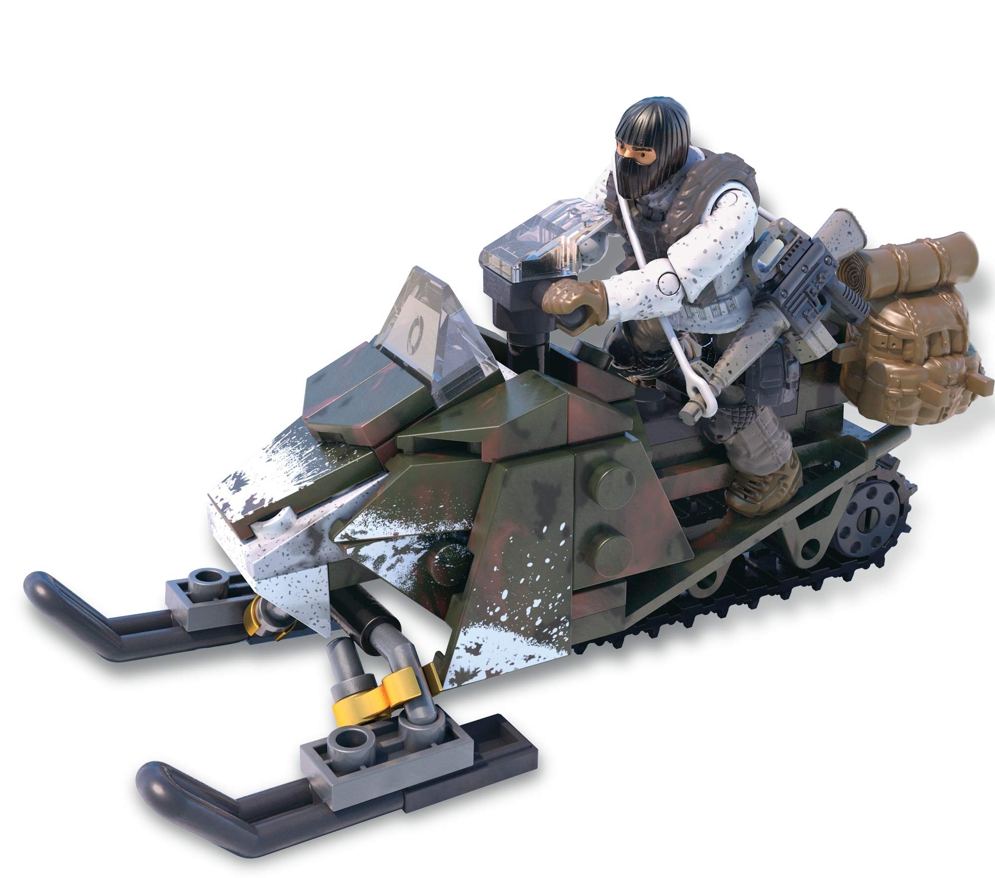 Conjunto De Construção Mega Construx Call Of Duty Snowmobile Scout