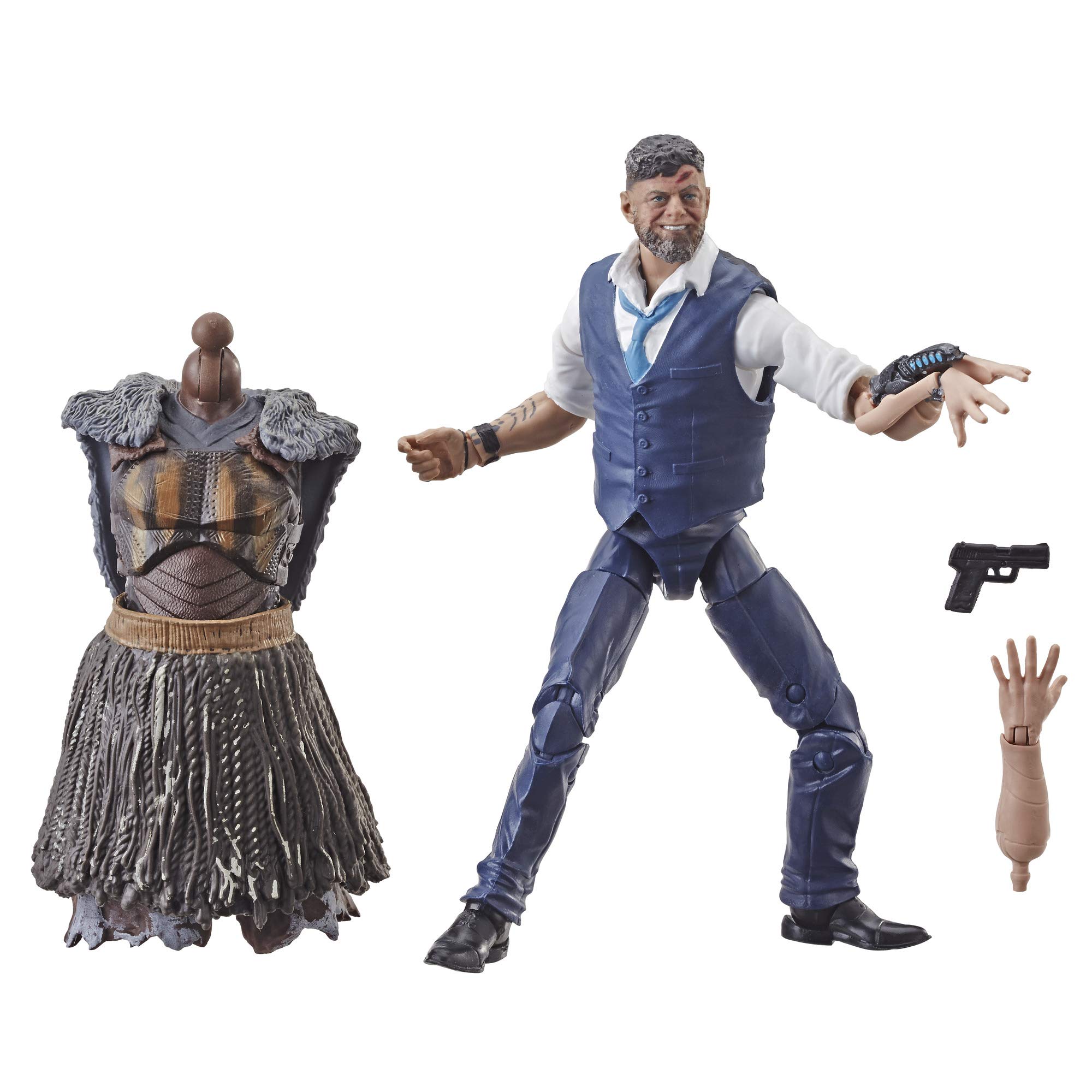 Boneco De Ação Da Série Marvel Legends Black Panther Ulysses Klaue