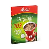 Filtro De Papel P/coador De Café Melitta Aromamax Grande 103 C/30un Filtro Papel P/cafe 103 C/30un Melitta Melitta