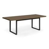 Mesa De Reunioes Para Escritório 2,20 Mt Carvalho Munique F220 - Kappesberg