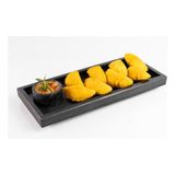 Tábua Gourmet Pedra Sabão Com Borda 30 X 2 X 10 Cm