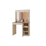 Penteadeira Camarim Eliza 1 Gaveta -150x92cm Off White - Canela