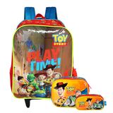 Mochila Toy Story Disney Rodinhas Lancheira Térmica Estojo