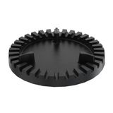 Espalha Chama Fogão Industrial Queimador Duplo Ferro 8,5cm