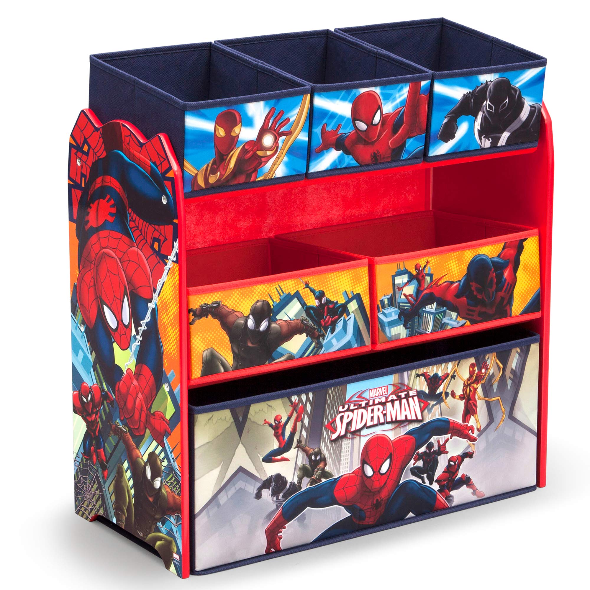 Organizador De Brinquedos Delta Children Marvel Spider Man