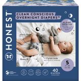 Fraldas Noturnas The Honest Company Clean Conscious Tamanho 5