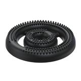 Queimador Alta Pressão Coroa De Fogão Furado Duplo 30cm