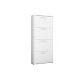 Sapateira Organizador Lunna 4 Gavetas - 1,50x65cm Branco