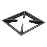 Grelha 4 Hastes Mtq Fogão Industrial Ferro Fundido 30x30cm