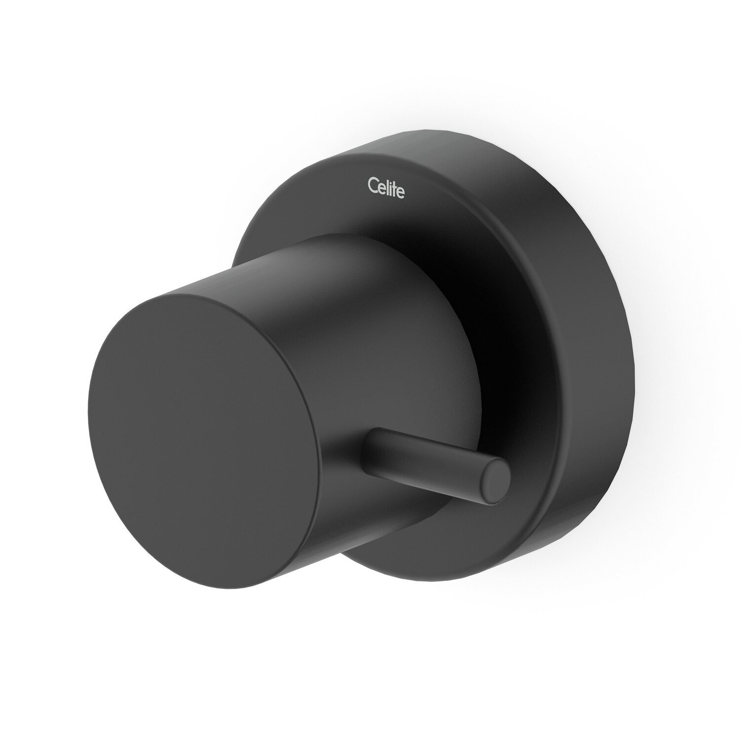 Acabamento De Registro Base 1/2, 3/4 E 1 Basic Preto Matte