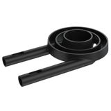 Queimador Duplo Mitj Fogão Industrial Ferro Fundido 17,5cm