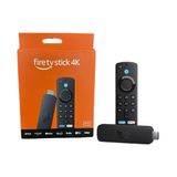 Amazon Fire Stick 4K Preto com Wi-Fi 6