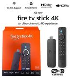 Amazon Fire Stick 4k Black Bt Quad Core Wifi 6 60 Fps