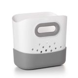 Armazenamento De Brinquedos De Banho Oxo Tot Stand Up Grey 7,1 L De Plástico Lavável Na Máquina De Lavar Louça