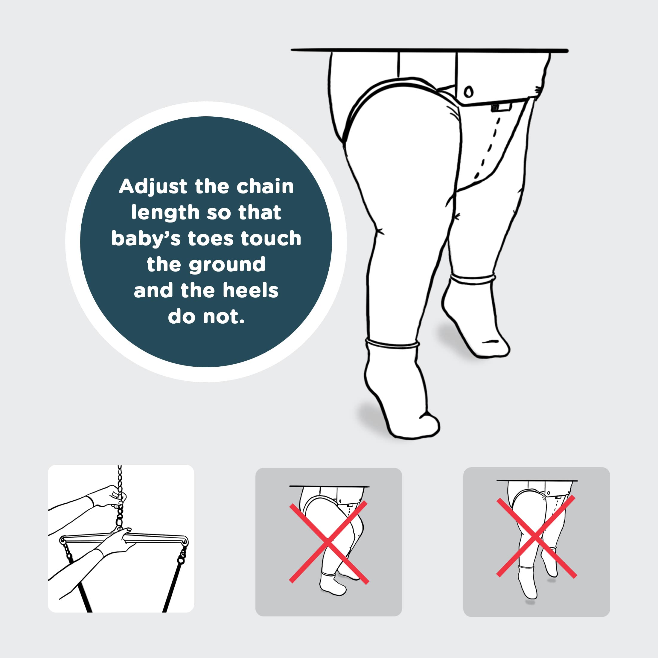 Exercitador Para Bebês Jolly Jumper Classic Com Suporte - Carrefour