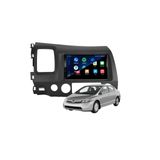 Kit Multimídia Civic G8 2006 / 2011 7 Pol Carplay Androidauto Bt - 8100 Firstoption