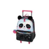 Mochila De Rodinha E Alca Pack Me Panda