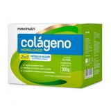 Colágeno Hidrolisado 2 Em 1 (30 Sachês De 10g) - Sabor: Uva Verde