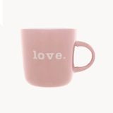 Caneca De Porcelana Love 160 Ml Lyor