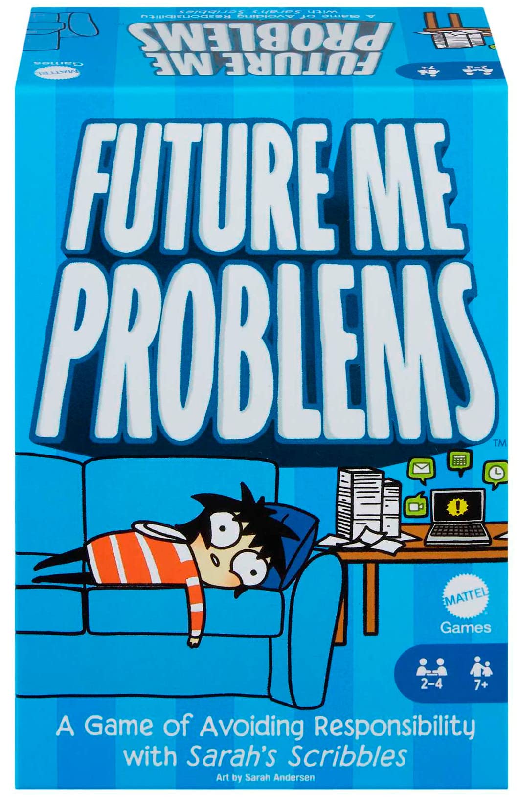 Jogo De Cartas Mattel Games Sarah's Scribbles Future Me Problems