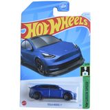 Carro Fundido Sob Pressão Mattel Hot Wheels Tesla Model Y Escala 1:64