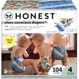 Fraldas The Honest Company Clean Conscious Tie-dye Tamanho 4