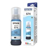 Tinta Epson T574120al T574120 T574 574 Light Ciano Original L8050 L18050 L 8050 L 18050 70ml