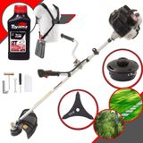 Roçadeira À Gasolina Kw52le Kawashima 2,5hp + Óleo Toyama 2t