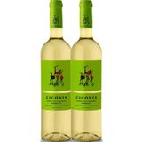 Kit 2 Garrafas Vinho Branco Ciconia Alentejo 750ml