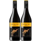 Kit 2 Garrafas Vinho Tinto Yellow Tail Syrah 750ml