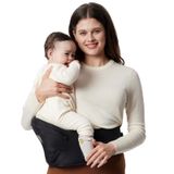 Baby Carrier Momcozy Hip Seat, Cintura Ajustável, Preta