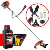 Roçadeira Rl520acntk Tekna 52cc Á Gasolina + Óleo Toyama 2t