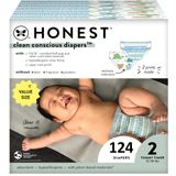 Fraldas The Honest Company Clean Conscious Turtle Tamanho 2