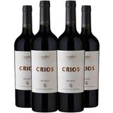 Vinho Tinto Susana Balbo Crios Malbec 750ml Kit 4 Garrafas