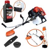 Roçadeira Bipartida Terra 43cc Grhb430 Com Óleo Toyama 2t