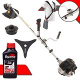 Roçadeira À Gasolina Kawashima Kw43le 43cc + Óleo Toyama 2t