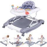 Baby Activity Walker Pawtong 5 Em 1 Rocker Bouncer Grey