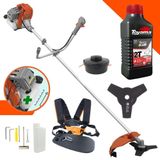 Roçadeira Tekna Rl520acg2 Lâmina 3p E Cabeçote + Óleo Toyama