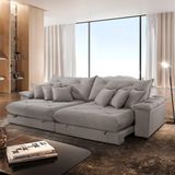 Sofá Ágata Veludo Dois Módulos De 100cm B25 Meu Sofá Online B026 Veludo Prata