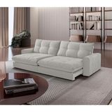 Sofá Firenze Veludo 02 Módulos De 100cm Meu Sofá Online B026 Veludo Prata