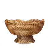 Centro De Mesa Rattan Natural 25x25x14cm 132342 Lilian