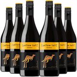 Kit 6 Garrafas Vinho Tinto Yellow Tail Syrah 750ml
