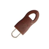 10 Kit De Reparo Cabeça De Zíper Mochilas Malas Jaquetas Marrom