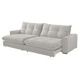 Sofá Firenze Veludo 02 Módulos De 90cm B25cm Meu Sofá Online B026 Veludo Prata