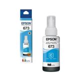 Tinta Epson Original 673 T673 T673120 Ciano L800 L810 L1800 L805 L850 70ml