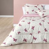 Edredom Casal Queen Size 200 Fios Nyla Dupla Face Estampado
