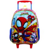 Mochila Infantil Spidey Am. Friends 16 C/carrinho Ref 11710