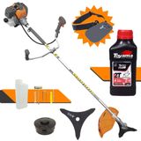 Roçadeira 52cc Rl520p Plus Tekna Á Gasolina + Óleo Toyama 2t