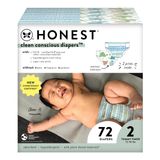 Fraldas The Honest Company Clean Conscious Turtle Tamanho 2
